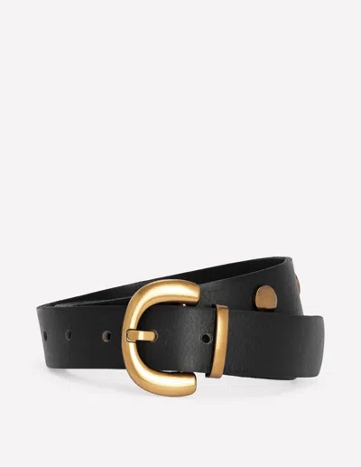 Boden Gürtel Mit Nieten In Schwarz | Grösse Xs In Black