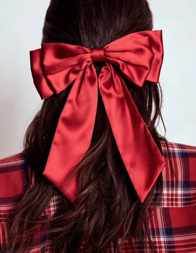 Boden Hair Bow Red