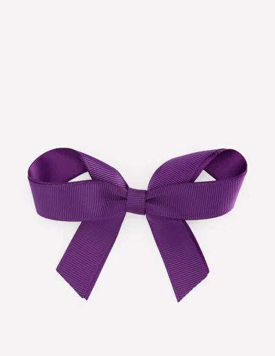 Boden Kids' Hair Bows Mystic Purple Girls