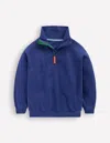 Boden Half Zip Sweatshirt Navy  In Blue