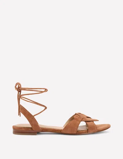 Boden Heart Detail Flat Sandals Tan Women  In Brown