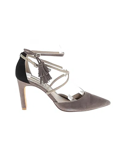 Pre-owned Boden Heels In Gray