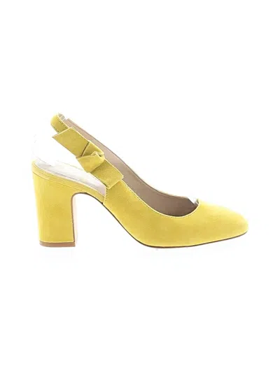 Pre-owned Boden Heels In Yellow