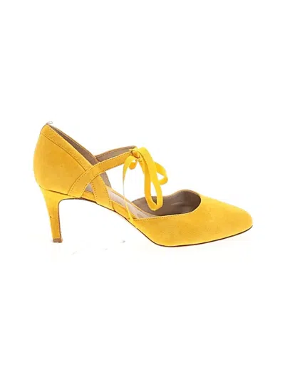 Pre-owned Boden Heels In Yellow