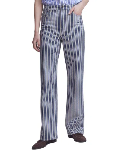 Boden High Rise Column Leg Jean In Blue