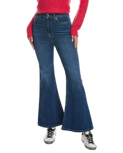 Boden Mid Rise Slim Flare Jeans Mid Vintage Women  In Blue