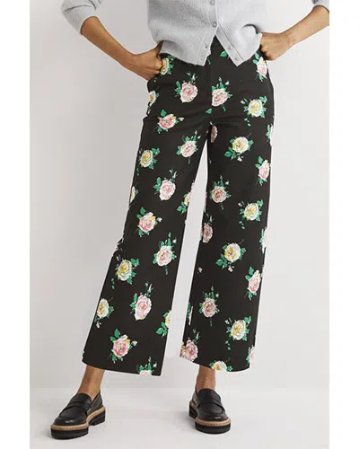 Boden High Waisted Tailored Trouser In Black