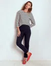 Boden Highgate Ponte Pants Navy Women  In Blue