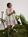 Boden Hotchpotch Jersey Dress Hotchpotch Flowerbed Girls  In Multi
