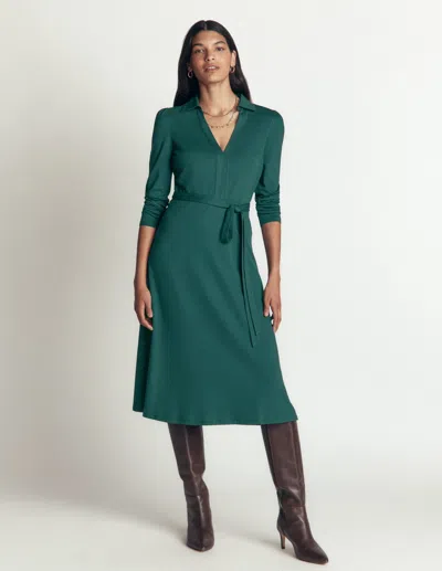 Boden Imogen Jerseykleid Mit Kragen | Grösse 30 In Multi
