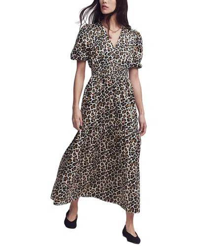 Boden Irene Puff Sleeve Dress In Pattern