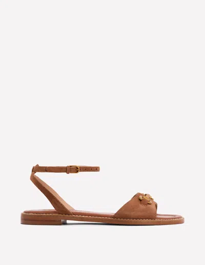 Boden Iris Snaffle Flat Sandals Ginger Snap Women