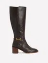 Boden Iris Snaffle Heel Boot Chocolate  In Brown