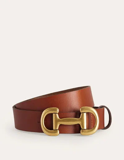 Boden Iris Snaffletrim Leather Belttan Women  In Tan