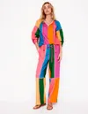 Boden Islington Leinenhose-bunt, Blockfarben