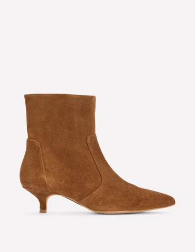 Boden Isobel Stiefeletten Mit Kitten-absatz | Grösse 42 In Brown