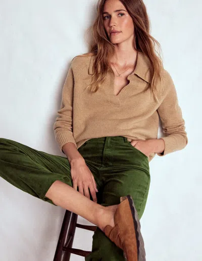 Boden Jeans Aus Veloursamt Mit Geradem Bein-waldlichtung In Green