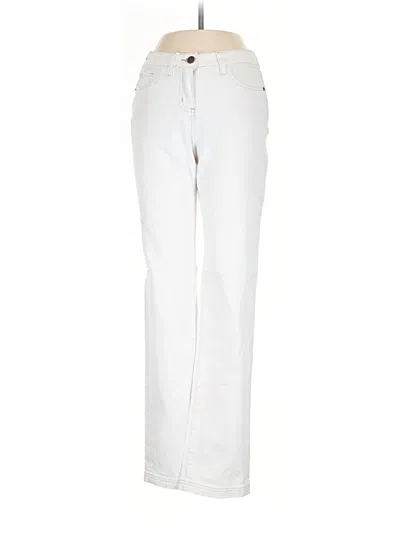 Pre-owned Boden Jeans In Ivory