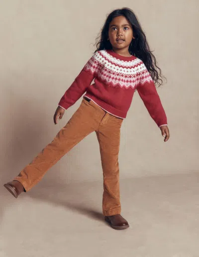 Boden Kids' Jeans Mit Leichtem Schlag In Ingwer | Grösse 98 In Brown