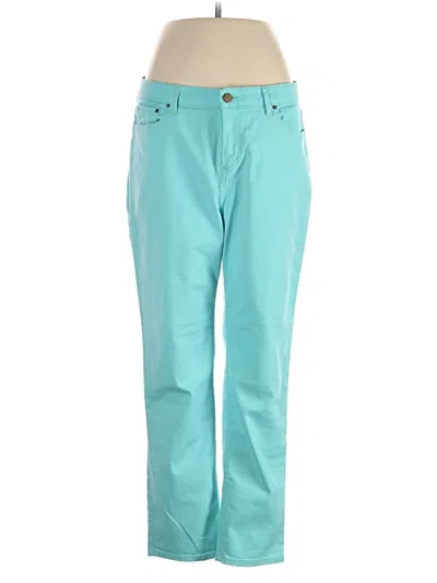 Pre-owned Boden Jeans In Teal