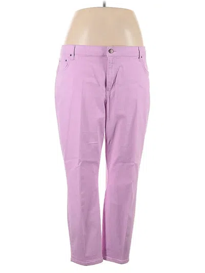 Pre-owned Boden Jeggings In Purple