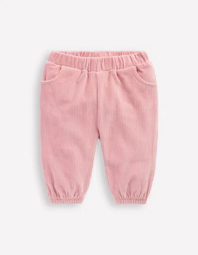 Boden Babies' Jersey Cord Pants Vintage Pink Unisex