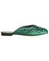 BODEN BODEN JEWELED FLAT MULE
