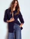 Boden Joanna Taillierte Strickjacke-marineblau In Blue