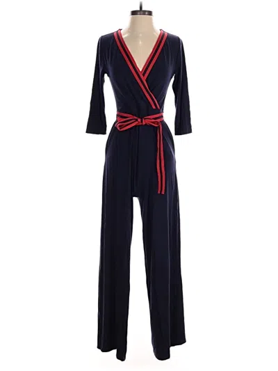 Pre-owned Boden Jumpsuit In Blue