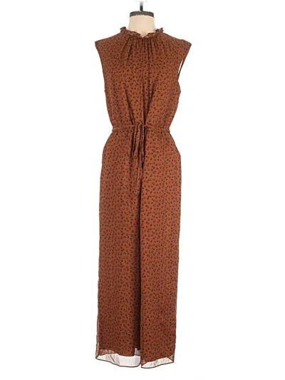 Pre-owned Boden Jumpsuit In Brown