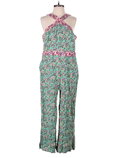 Pre-owned Boden Jumpsuit In Green