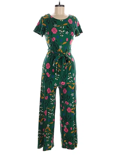 Pre-owned Boden Jumpsuit In Green