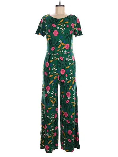 Pre-owned Boden Jumpsuit In Green