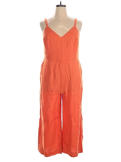 Pre-owned Boden Jumpsuit In Orange