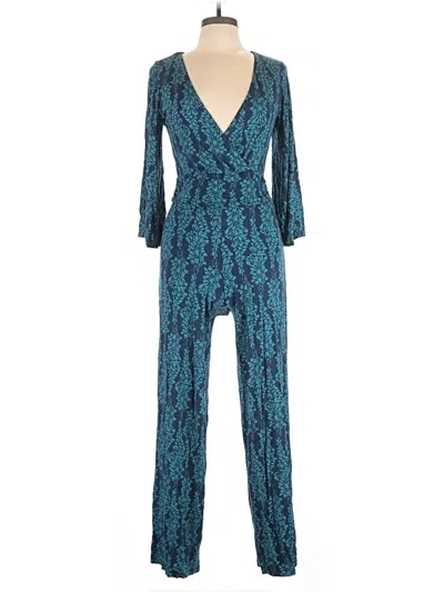 Pre-owned Boden Jumpsuit In Teal