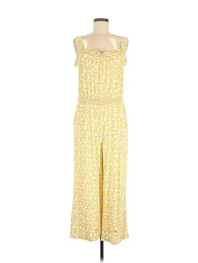 Pre-owned Boden Jumpsuit In Yellow