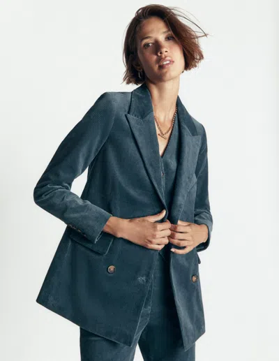 Boden Keswick Cordblazer In Blau | Grösse 30 In Blue