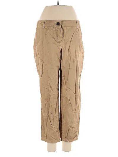 Pre-owned Boden Khaki Pant In Brown