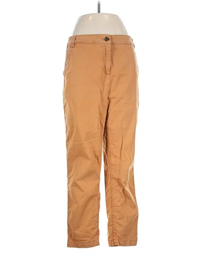 Pre-owned Boden Khaki Pant In Tan