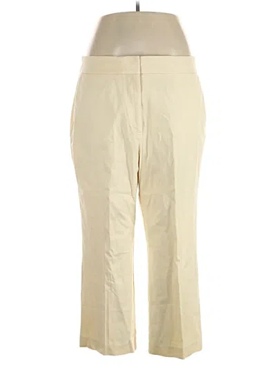 Pre-owned Boden Khaki Pant In White