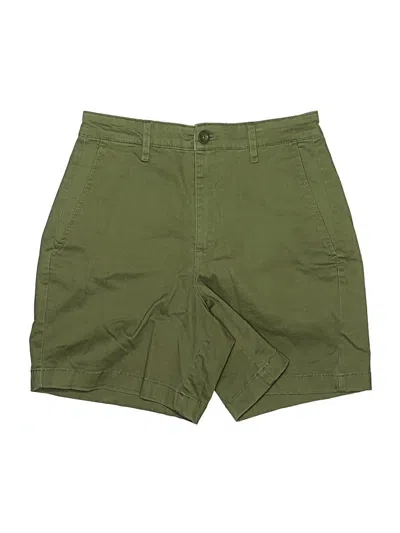 Pre-owned Boden Khaki Shorts In Green