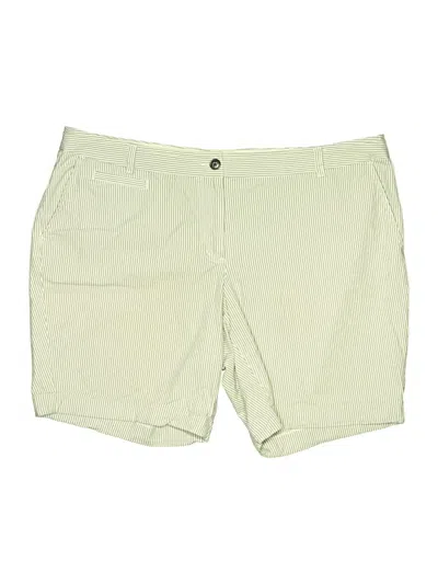 Pre-owned Boden Khaki Shorts In Green