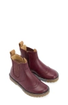 Boden Kids' Chelsea Boot In Burgundy