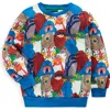 Boden Everyday Printed Sweatshirt Multi Arctic Audience  In Blue