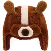 Boden Novelty Trapper Brown Dog  In Brown