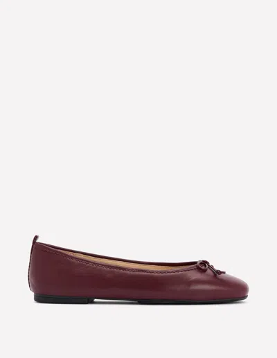 Boden Kitty Ballerinas Mit Flexibler Sohle-oxblood In Burgundy