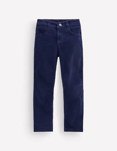 Boden Kids' Klassische Cordhose-schuluniform In Blau | Grösse 98 In Blue