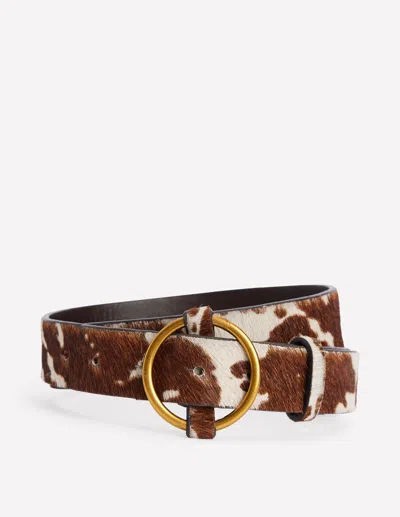 Boden Klassischer Gürtel-braun/naturweiss In Brown