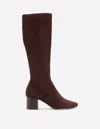 Boden Kniehohe Stretchstiefel Mit Absatz-schoko In Brown