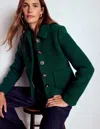 Boden Knightsbridge Wool Jacket Emerald Night  In Green
